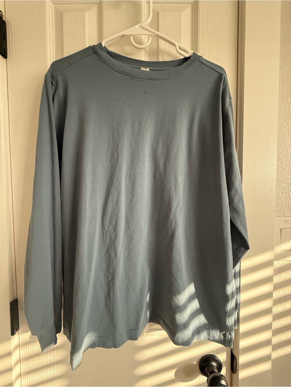Lululemon All Yours Organic Cotton-Blend Long Sleeve Shirt - Picture 2 of 5